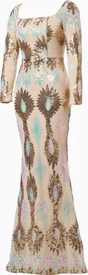 Produktbild von Moda Minx Abendkleid EVA mit tollen Glitzer-Elementen Gold M