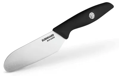 Produktbild von BURNHARD® Burger Bun Messer, 20,5 cm, Brötchenmesser mit Wellenschliff