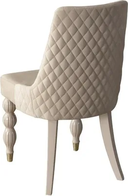 Produktbild von Moderne Esszimmerstühle Designer Küchenstühle x6 Beige Polsterstühle