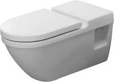 Produktbild von Duravit Wand-WC, Tiefspüler Starck 3 Vital 37x70cm, 6 l, barrieref., we WonderGliss