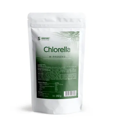Produktbild von Chlorella Pulver 250 g Algen INSPORT
