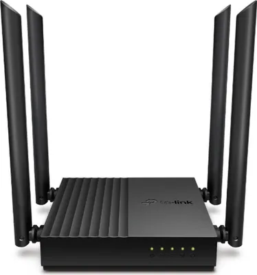Obrázok produktu pre TP-Link Archer C64, Wi-Fi 5 (802.11ac), Dvojpásmový (2,4 ghz/5 ghz), Ethernet / LAN pripojenie, Čierna, Stolový smerovač