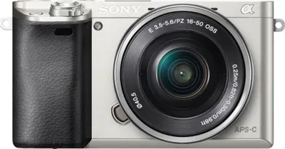 Obrázek produktu pro Sony α ILCE-6000L, 24,3 MP, 6000 x 4000 px, CMOS, Full HD, 285 g, Stříbrná
