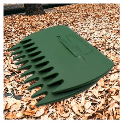 Produktbild von Laubgreifer - Stabile Gartenkrallen zum Aufsammeln von Blättern und Abfällen | Ergonomische Gartenhelfer für Rasenreinigung, Blumenbeete und Gartenarbeit