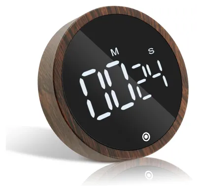 Produktbild von Digitaler Küchentimer mit Magnet, LED Licht, 3 Lautstärken, Eier- und Tisch-Timer, ideal für Kochen, Backen, Fitness und Lernen