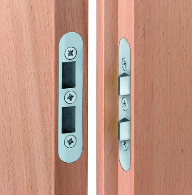 Produktbild von Simonswerk Türsicherung Nr. 205 abgerundet 100/20mm topzink für Blockzargen 2-tlg.