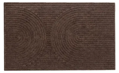 Produktbild von MD Entree Curves | Fußmatte Outdoor - Eingangsmatte - Schmutzfangmatte,Größe:50x80 cm;Motiv:archy taupe
