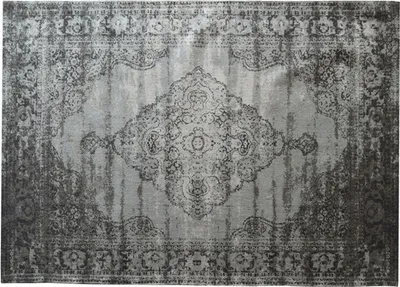 Produktbild von Teppich Kelly 290x200x1 cm Baumwolle Grau