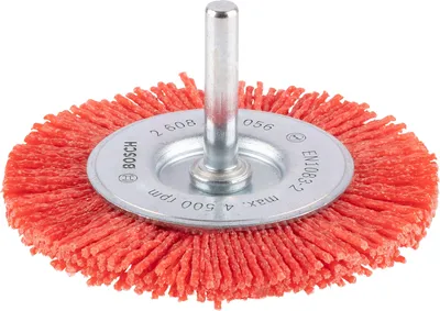 Obrázek produktu pro PRO Multi Material čisticí kotoučový kartáč, rovná hřídel, 75 x 1 mm