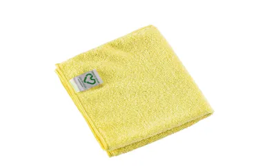Produktbild von Vileda Professional Reinigungstuch, 100% recycelte Mikrofaser, 5 Stück, gelb