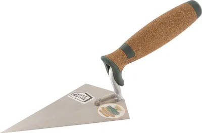 Produktbild von Hamburger Spitzkelle Edelstahl mit Korkgriff 140 mm