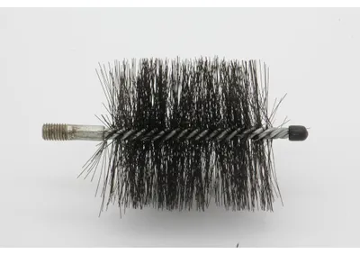 Produktbild von Rohrbürste rund - M12 - Ø 100 mm - 0,40mm - Stahl glatt