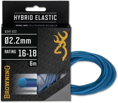 Produktbild von Browning Hybrid Elastic Gummizug Stippangeln 6 m 16-18 Ø 2,20mm blau