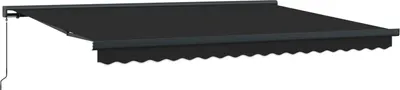 Image de vidaXL Store rétractable anthracite et gris 400 x 300 cm