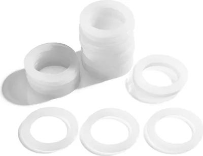 Produktbild von Silikon-Dichtungsringe für Einmachglasdeckel aus Kunststoff (24er-Pack), Standardöffnung, F158868