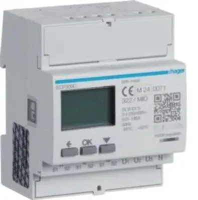 Image de Hager Compteur d'énergie triphasé ECP300C