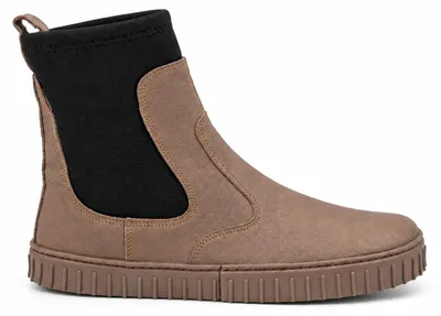 Zdjęcie produktu dla Wysokie sztyblety damskie barefoot - SIMONE NEO TAUPE 42 EU Taupe