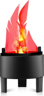 Produktbild von Topchances Elektronisches Flammenlicht, LED-Flammeneffektlicht, Dynamisches Scheinfeuerlicht für Bar Festival Party Atmosphäre