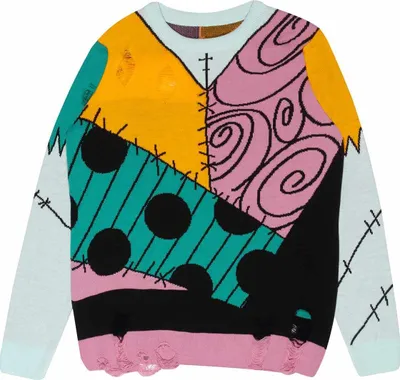 Obrázek produktu pro Nightmare Before Christmas - "Sally Outfit" Pulovr pro muže a ženy HE3004 (M) (Bunt)