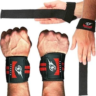 Produktbild von Famanu Lifting-Handgelenkbandagen und Handgelenkschoner - Schwarz