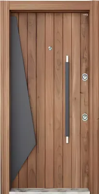 Produktbild von Braune Kompletttür Wohnungstüren Designer Hoteltüren Schloßtüren