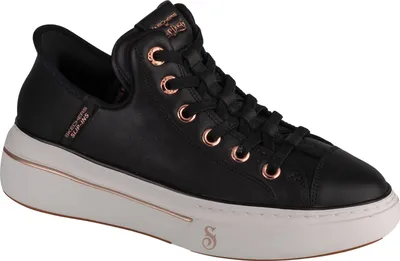 Zdjęcie produktu dla Skechers Slip-Ins SNOOP ONE Buty damskie OG LEATHER Czarny Skóra Tkanina Rozmiar: 37