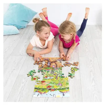 Produktbild von Beleduc Bodenpuzzle „Blumenwiese“