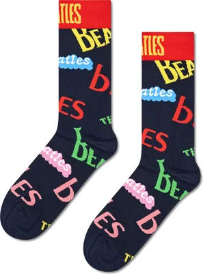 Produktbild von Happy Socks Beatles In The Name Of Crew-socken Blau EU 36-40 Mann Blau EU 36-40