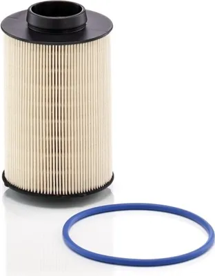 Produktbild von Mann Filter Kraftstofffilter, Höhe 160 mm, Außendurchmesser 100 mm, Innendurchmesser 50 mm, mit Dichtungen