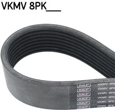 Produktbild von SKF Keilrippenriemen 1390mm für BMW 5 Touring (F11) VKMV 8PK1390