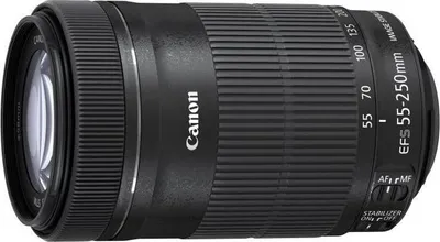Immagine prodotto di Canon EF-S 55-250mm f/4-5.6 IS STM SLR Teleobiettivo Nero