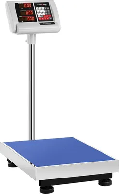 Produktbild von Plattformwaage Paketwaage Industriewaage Digitale Waage (150 kg / 10 g, 40 x 50 cm, 3 programmierbare Speicherplätze)