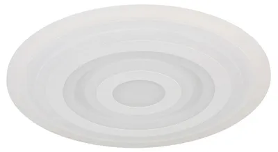 Produktbild von LED Deckenleuchte, Metall, Acryl, weiß, 3000K, D 49 cm