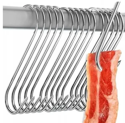 Produktbild von Pronett Räucherhaken für Wurst, 15 Stück, Edelstahl