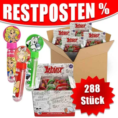 Produktbild von Asterix Seifenblasen im Umkarton 288x - ca. 13,5 cm