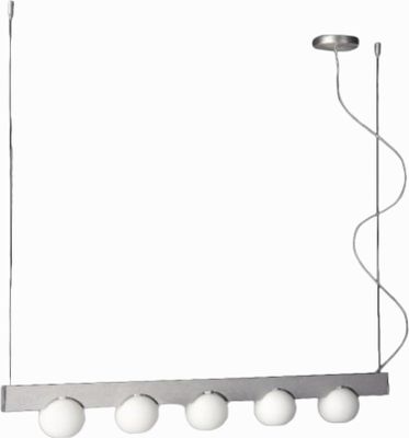 Massive Pendelleuchte MENELAUS 5x G9 Halogen 380lm 2000h Küche Wohnzimmer