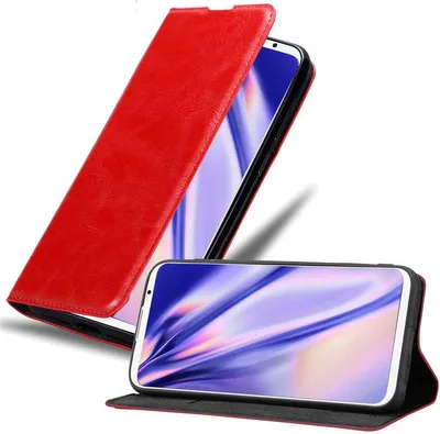 Obrázek produktu pro Cadorabo Case for MEIZU 16TH Protective Case in Red Pouzdro na mobilní telefon s magnetickým zavíráním