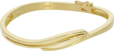 Produktbild von Armreif Silber 925 Gold plattiert JL20-03-1310 JuwelmaLux Größe M