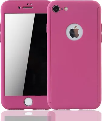Produktbild von Handyhülle Schutzhülle für Apple iPhone 6 / 6s Full Case Cover Displayschutz 360 Pink