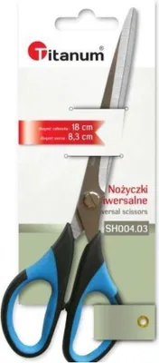 Zdjęcie produktu dla Nożyczki uniwersalne Met 18,5 cm z ergonomicznym uchwytem