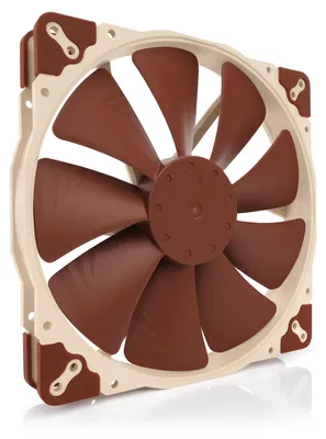 Produktbild von Noctua NOC-NF-A20-PWM, Ventilator, 20 cm, 350 RPM, 800 RPM, 146,9 m³/h, Beige, Braun