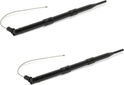 Image de Lot de 2 antennes clip Wi-Fi tout-en-un 2,4 GHz, omnidirectionnelles, 9 dBi