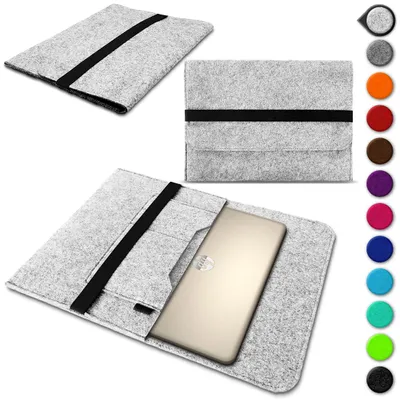 Immagine prodotto di Custodia protettiva per HP Elitebook 1040 G1 G2 G3 G4 G6 da 14 pollici in feltro Colore della custodia in feltro: grigio