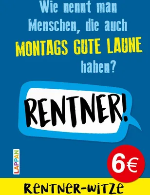 Produktbild von Rentner-Witze: Witze für den Ruhestand