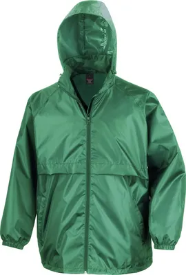 Produktbild von Result Core - Windjacke für Herren/Damen Uni PC6790 (S) (Flaschengrün)