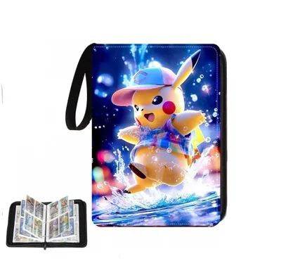 Produktbild von Pokémon Sammelalbum für pokemon Karten Sammelalbum,50 Seiten 400 Karten Kapazität,Sammelkarten Album,Geschenk für Kinder