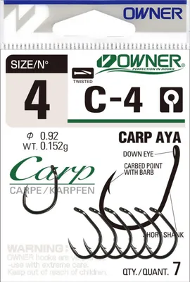 Zdjęcie produktu dla Właściciel Haczyki z oczkiem C-4 50924 7 szt., 4