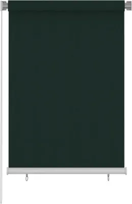 Produktbild von Außenrollo 105 (B) x 140 (H) cm Dunkelgrün HDPE