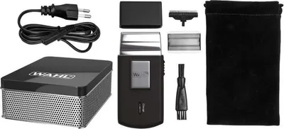 Immagine prodotto di WAHL Rasoio da viaggio, senza fili, ricaricabile, autonomia della batteria di 45 minuti, lama di ricambio inclusa