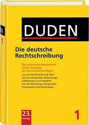 Produktbild von Duden - Die deutsche Rechtschreibung: Das umfassende Standardwerk auf der Grundlage der neuen amtlichen Regeln (Duden - Deutsche Sprache in 12 Bänden)